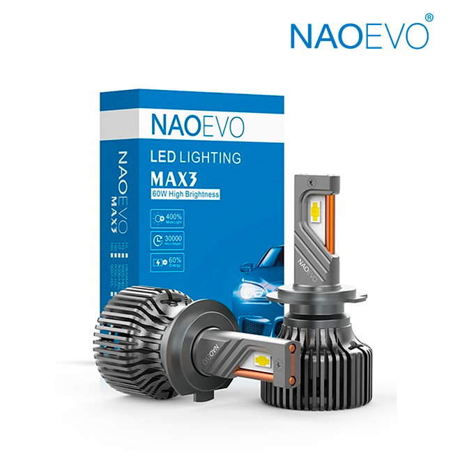 Foco Led MAX3 Canbus 13.000LM