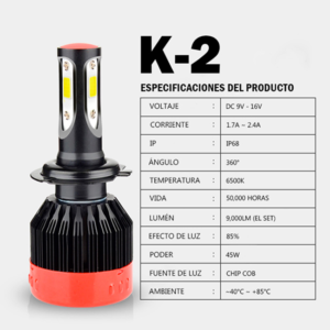 Foco Led K2 9000LM variation