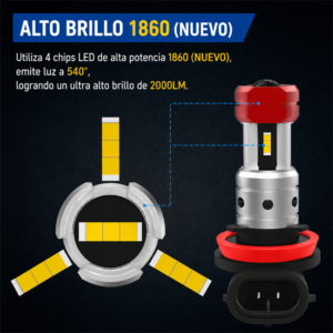 Foco Led N86 Ámbar 4000LM variation