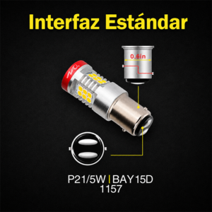 Led Señal NU35D 1157 P21/5W BAY15D 1.500LM variation