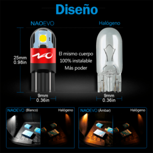 Led T10 Lágrima 3030 400LM variation