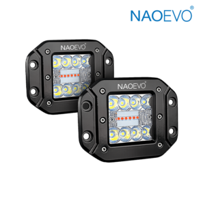 Barra Led Empotrable 5” Reflector Dual 7200LM