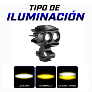 Explorador Led F13 Dual Color 6000LM variation