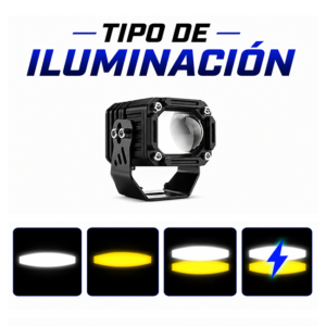 Explorador Led F60 Dual Color 10.000LM Kit Completo variation
