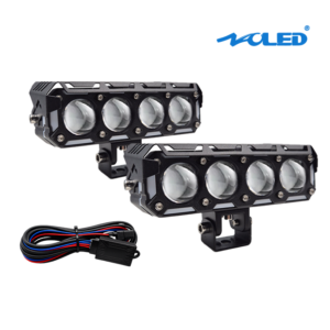 Explorador Led DRL M4R Dual Color c/ Ramal 12.400LM