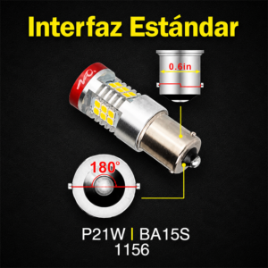 Led Señal NU35D 1156 P21W BA15S 1.500LM variation