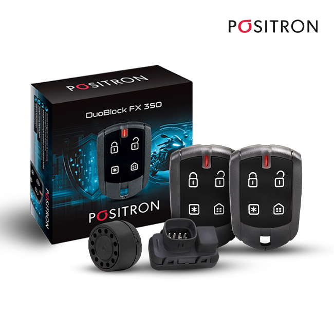 Alarma Para Motocicleta Positron FX360-G8 Azul