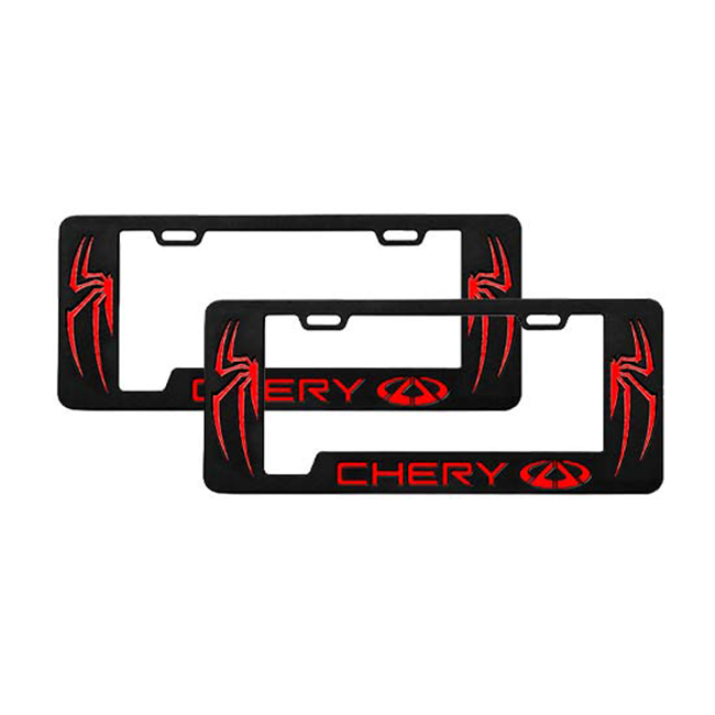 Portaplaca Chery Modelo Araña