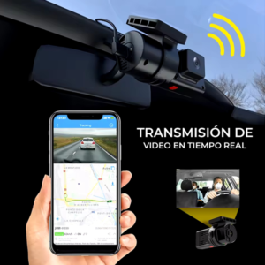 Cámara Dashcam Con GPS Vehicular variation