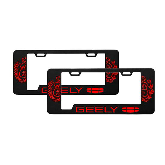 Portaplaca Geely Modelo Escudo