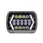Faro Led Rectangular 7″ Modelo Flecha 3600LM