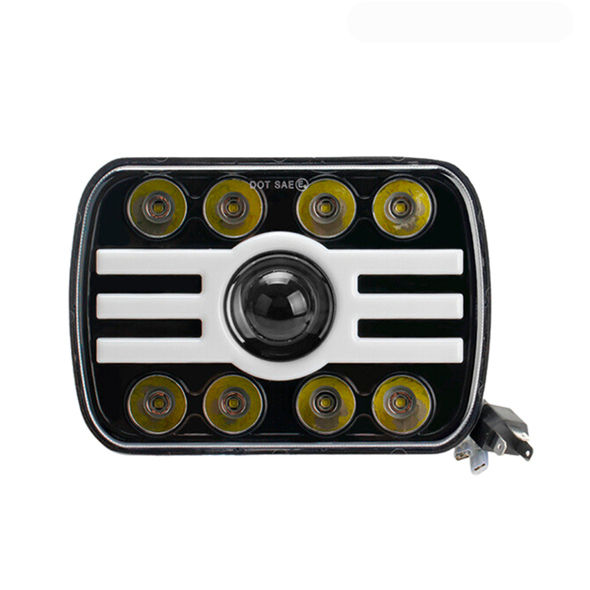 Faro Led Rectangular 7″ Modelo H 4.000LM