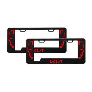 Portaplaca Kia Modelo Iron Man