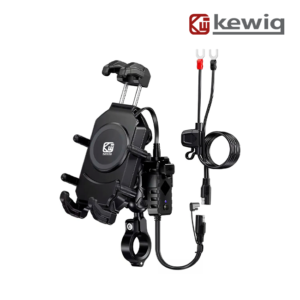 Soporte de Celular con Carga Inalámbrica para Moto (Base para Manillar) M26-A1