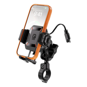 Soporte de Celular con Carga Inalámbrica para Moto (Base Manillar y Espejo) M9S variation