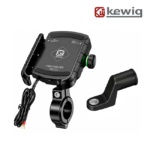 Soporte de Celular con Carga Inalámbrica para Moto (Base para Manillar y Espejo) M8C