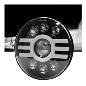 Faro Led 7″ Redondo Modelo H 4.000LM variation