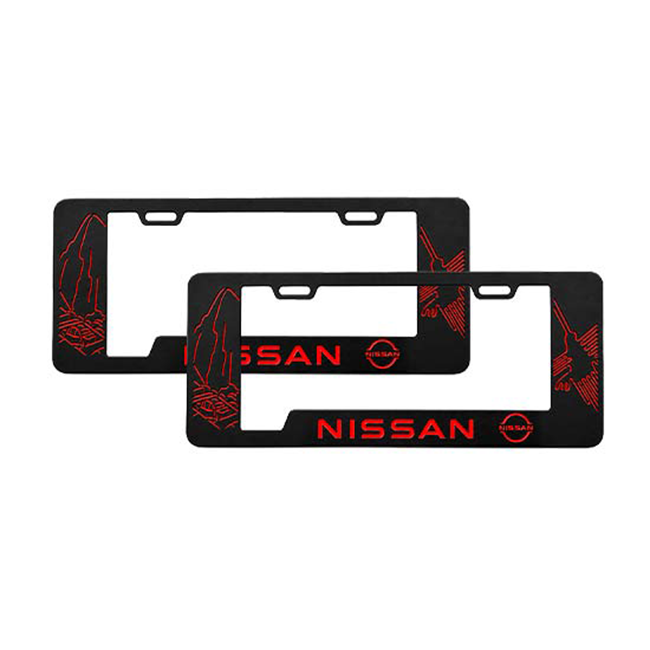 Portaplaca Nissan Modelo Machu Picchu