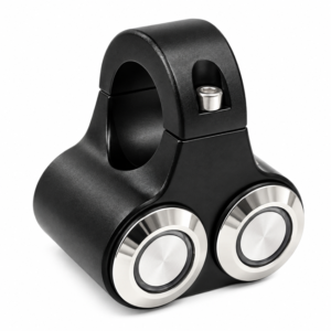 Interruptor Switch Aluminio 2 Botones para Moto variation