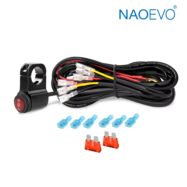 Ramal Interruptor Switch Moto 2 Luces RM01 12V
