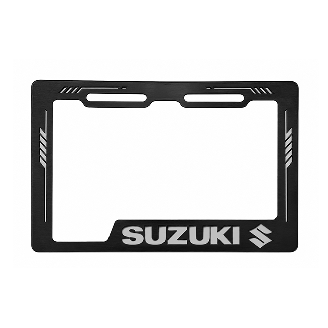 Portaplaca Moto Suzuki Modelo Futurista
