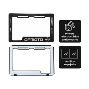 Portaplaca Moto CFMOTO Modelo Flecha variation