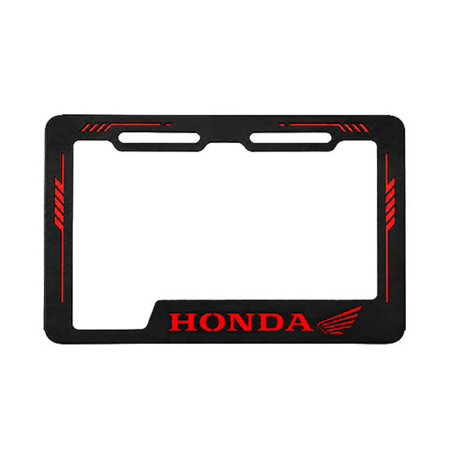 Portaplaca Moto Honda Modelo Futurista