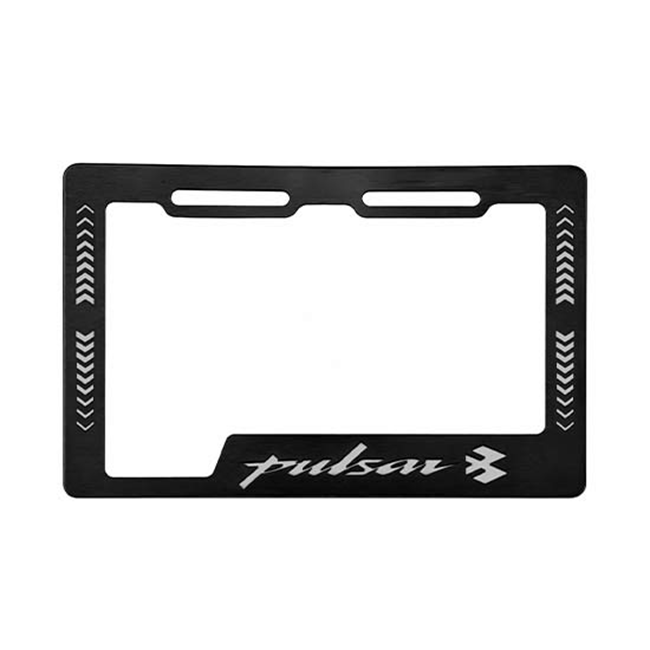 Portaplaca Moto Pulsar Modelo Flecha