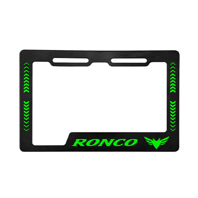 Portaplaca Moto Ronco Modelo Flecha
